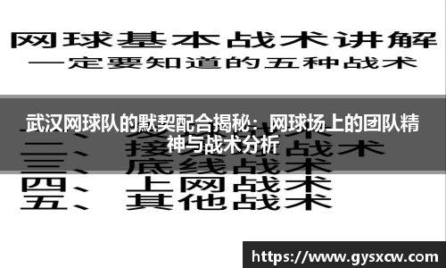 武汉网球队的默契配合揭秘：网球场上的团队精神与战术分析